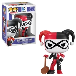 Boneco Funko POP! DC Comics Harley Quinn With Mallet