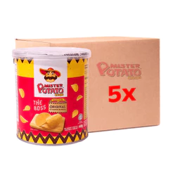 Kit Batata Mister Potato Original com 5 unidades de 40g