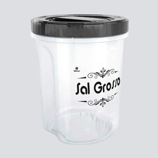 Pote Sal Grosso Rosqueável Nitron em Oferta na Shopee
