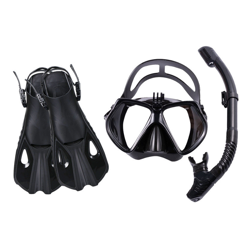 Kit Mergulho Completo – Máscara, Snorkel e Nadadeiras para Mergulho e Natação mergulho ao ar livre