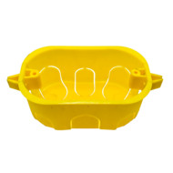 Caixinha De Luz PVC P/ Drywall - Amarelo 4 X 2 REF: 55.000.701 - IV PLAST