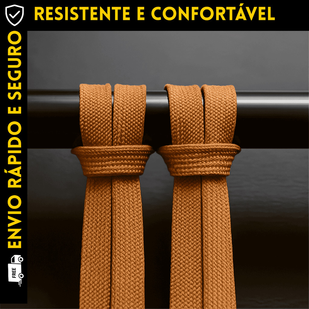 Kit 2 Pares Cadarço Achatado 8mm Reforçado Para Calçado Premium Branco Preto Cores em Oferta na Shopee