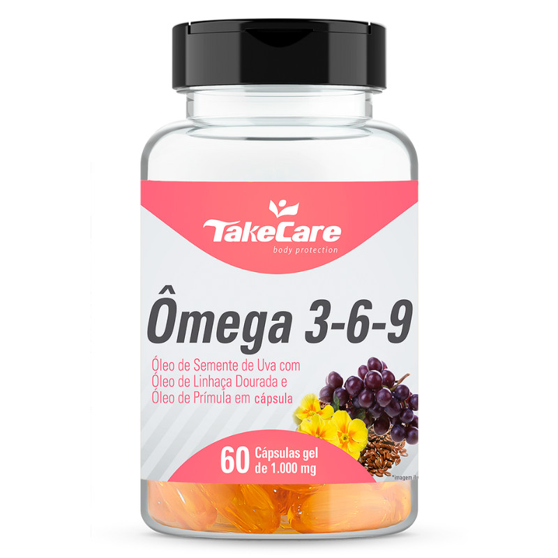 Ômega 3, 6 e 9 - 60 Cápsulas – 1.400mg