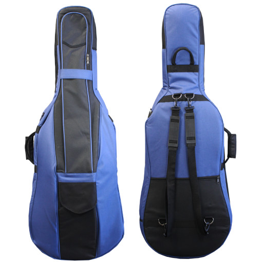 Bag Capa Orquezz Violoncelo Cello Azul Extra Luxo 4/4