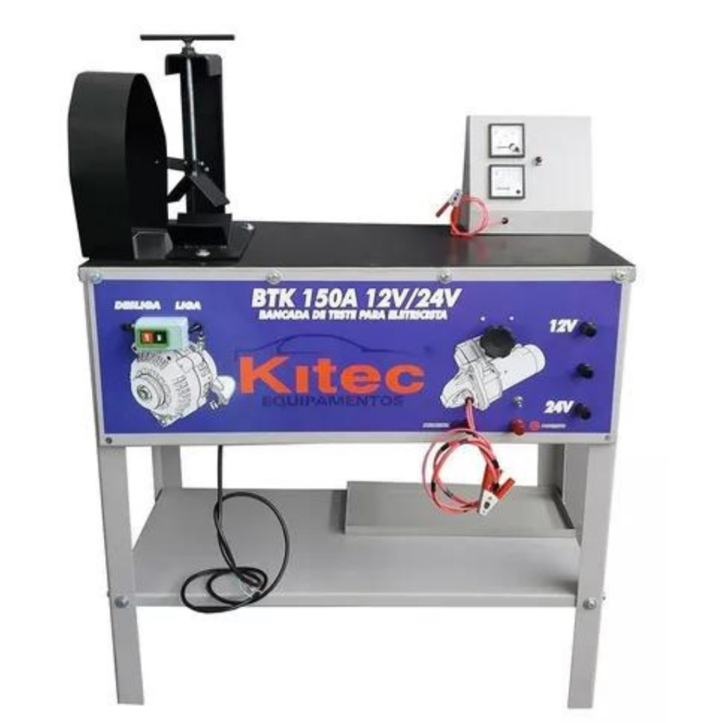 Bancada De Teste Para Eletricista Com Motor Trifásico