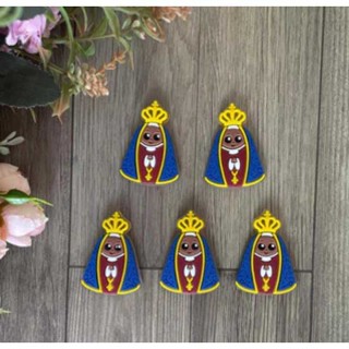 Kit Apliques Nossa Senhora 20 ou 50 unidades em Oferta na Shopee