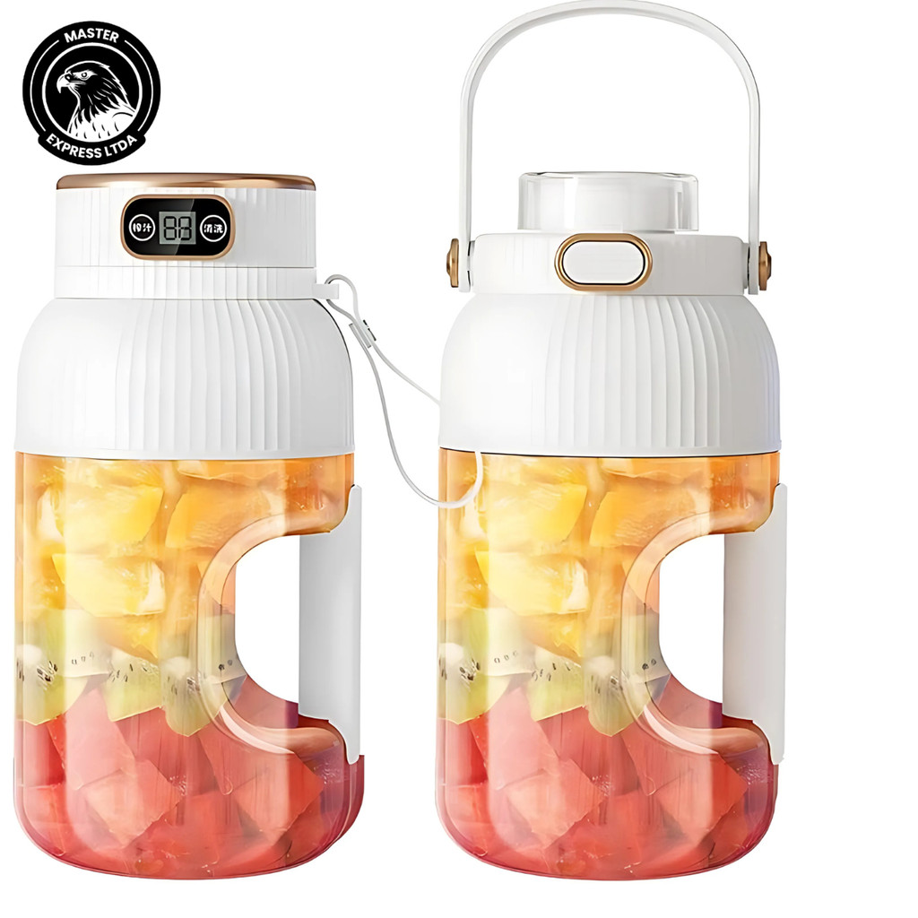 Garrafa portatil mixer MIX N108  BRANCO