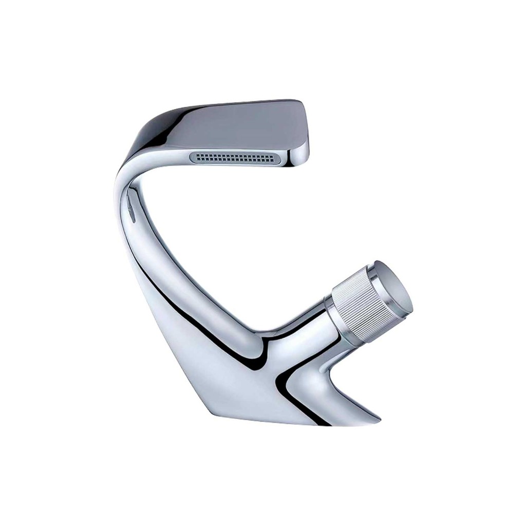 Torneira Sofisticada Super Luxo Curva Cascata Banheiro Lavatorio Cromada Premium