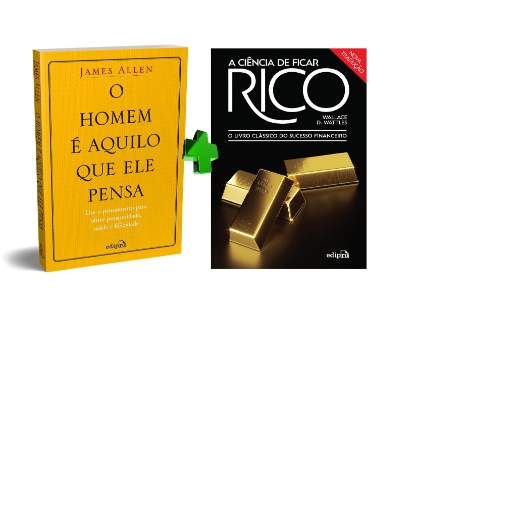 Coleção Com 2 Livros - O Livro Clássico Do Pensamento Positivo + O Livro Clássico Do Sucesso Financeiro - Adquira Aqui!