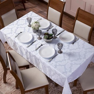toalha de mesa jacquard 4 , 6 e 8 lugares cores natalinas , reveillon , jantar , eventos e...