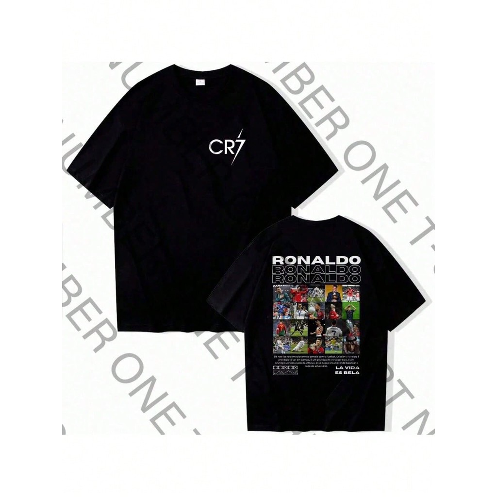 Camiseta Cristiano Ronaldo Camisa CR7 Robozão Lançamento Blusa Plus Size! - Envio Mais Rápido do Brasil!