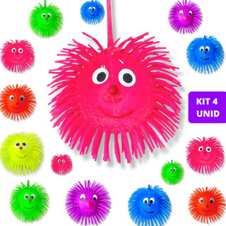 Kit 4 Bolas Ioio Com Luz De Led Brincadeiras Infantis em Oferta na Shopee