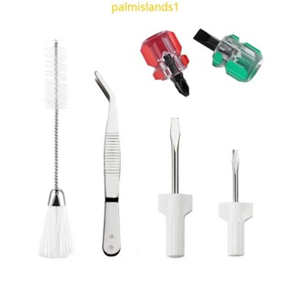 6 Pçs Conjunto Kit Reparo Da Máquina Costura Chave Fenda Limpeza Dupla Cabeça Escova Pinças Ferramentas em Oferta na Shopee
