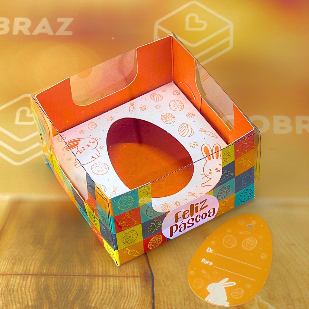 05 CAIXAS DEGUSTACAO ENCANTO DUPLA FACE 50G - PASCOA DIVERTIDA 5423 (PASCOA IDEIA OUTLET) em Oferta na Shopee