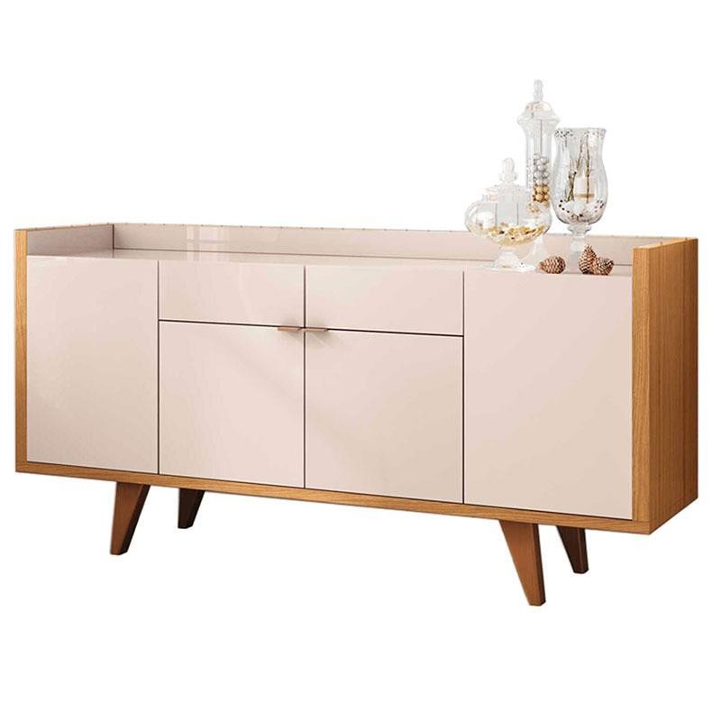 Buffet Melodia Off White Cinamomo - HB Móveis em Oferta na Shopee