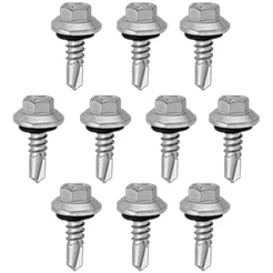 Kit Parafuso Autobrocante RUSPERT 5,5 x 2.1/2'' - 57,0006 (Com 10 Unidades) - Nord