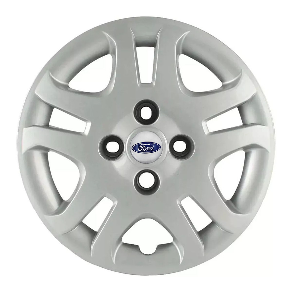 Calota Aro 14 Ford Fiesta Sedan 2011 2012 2013 Prata