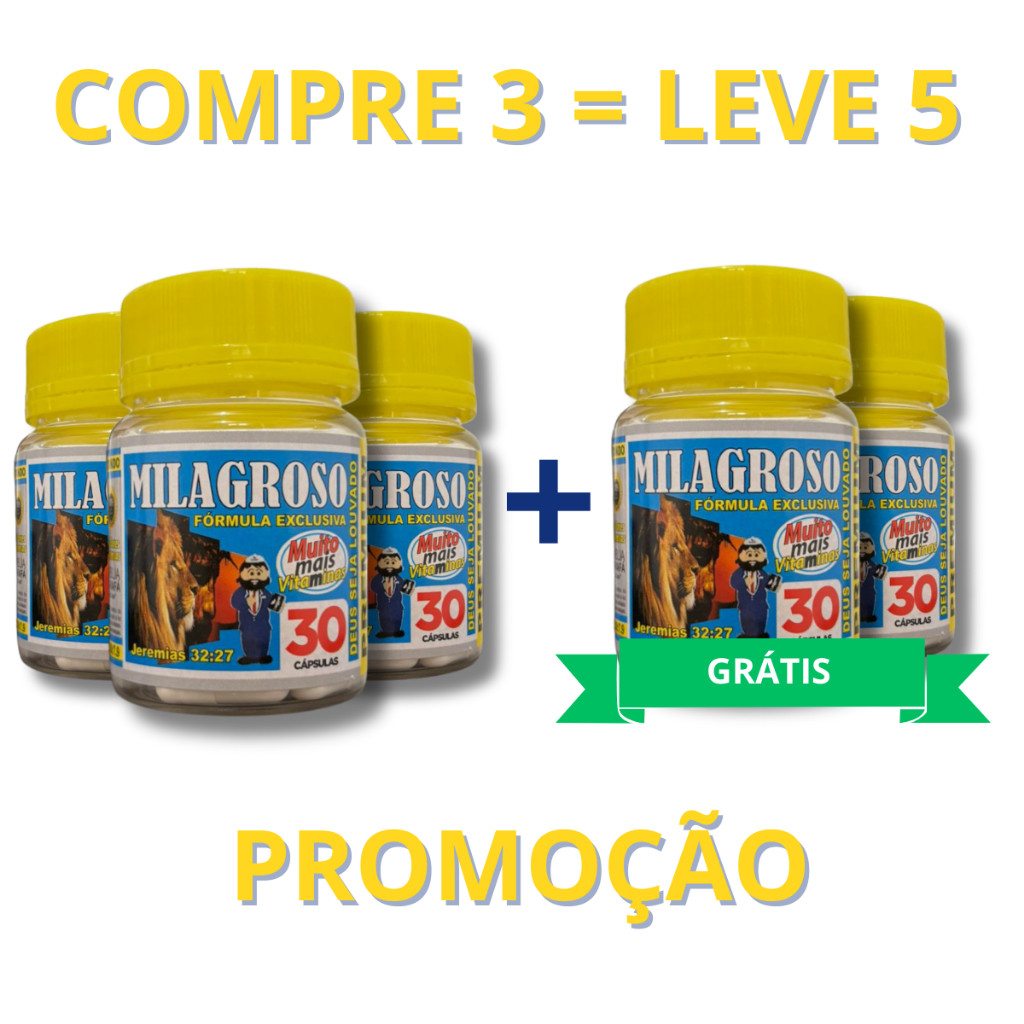 05 Balsamo Jes Pro Milagroso Original Premium Nota Fiscal