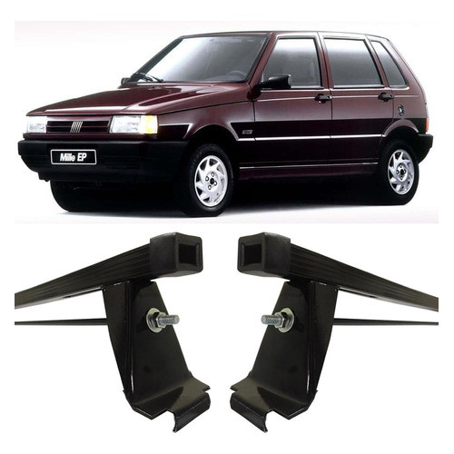 Rack Teto Roca Bagageiros Fiat Uno 95 Até 01 4 Portas 1173