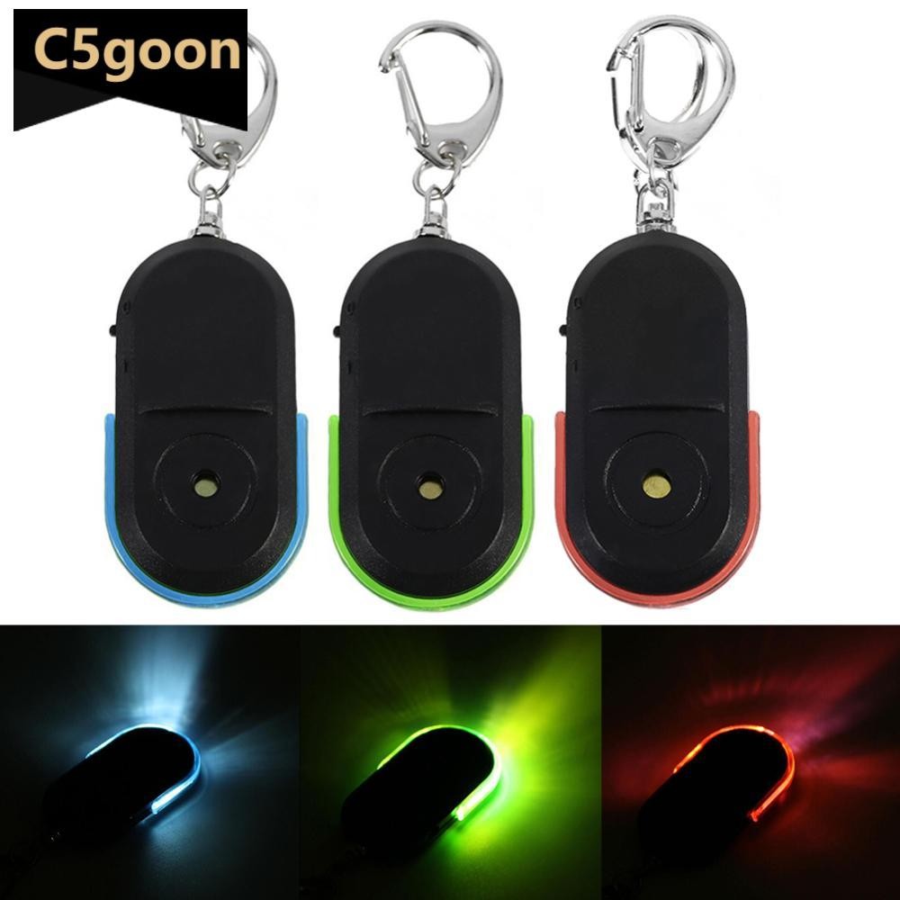 C5GOON Anti-Perdido Alarme Chave Localizador Chaveiro Dispositivo Apito De Som Luz LED P6Q1 em Oferta na Shopee
