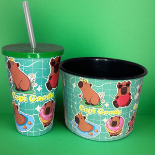 KIT PIPOQUEIRA 1.5L + COPO 550 ML CAPIVARA VERDE - CINEMA LEMBRANCINHA PRESENTES em Oferta na Shopee