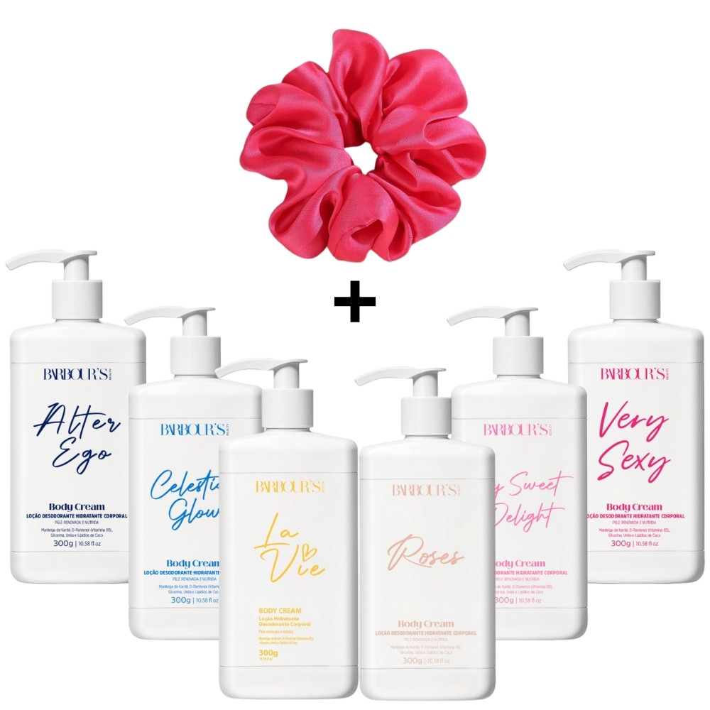 Body Cream Hidratante Feminino Barbour’s Beauty 300g Inspirado em Importados