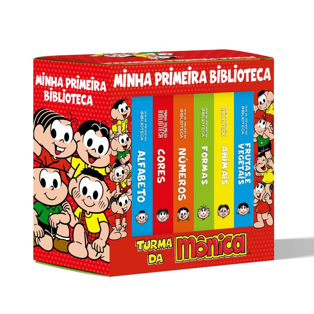 Box - Turma da Mônica Coleção Minha Primeira Biblioteca   L133