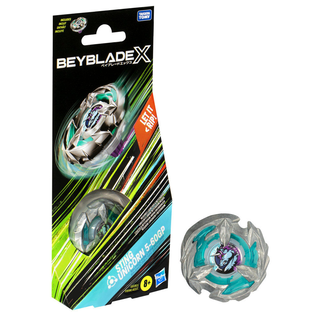 Beyblade X - Sting Unicorn 5-60Gp Booster Pack - Mom & Baby
