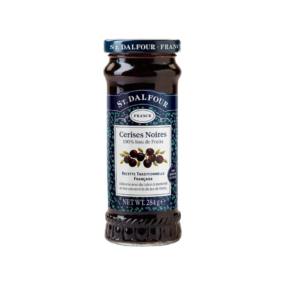 Geleia Francesa Cereja (Cerises Noires) St Dalfour 284g