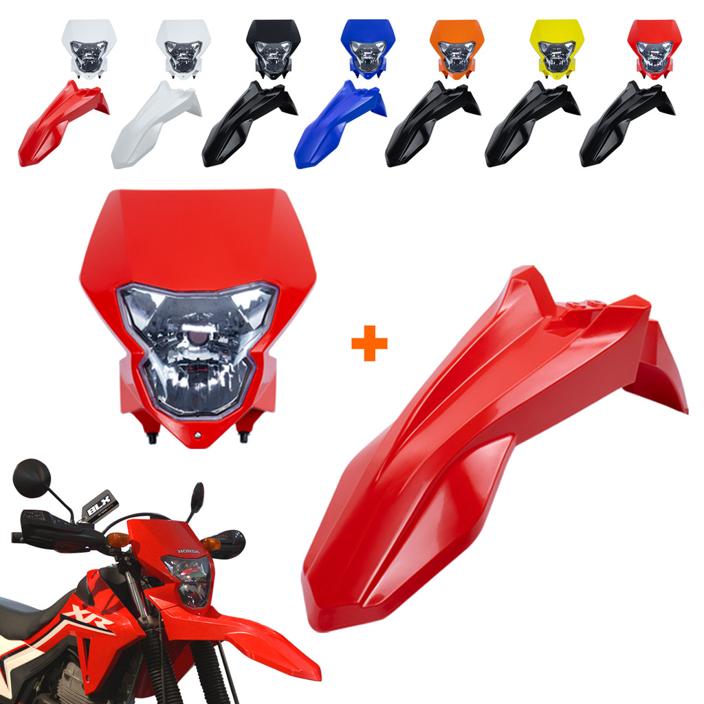 Kit Frente Tornado Xr 250 Adventure Paralama + Farol Nova Frontal 02-08 Amx