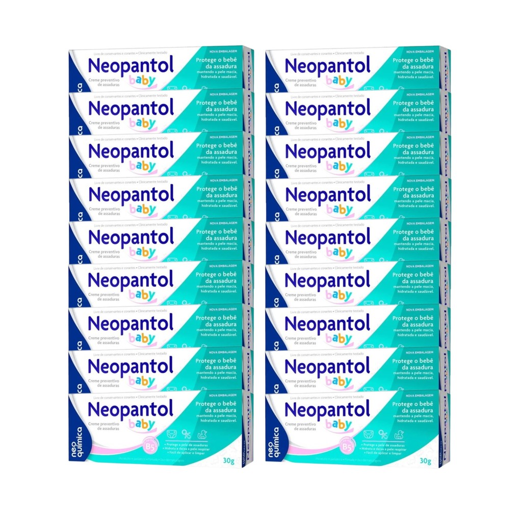 Kit 18x Creme Assadura Neopantol Baby 30g - Neo Quimica