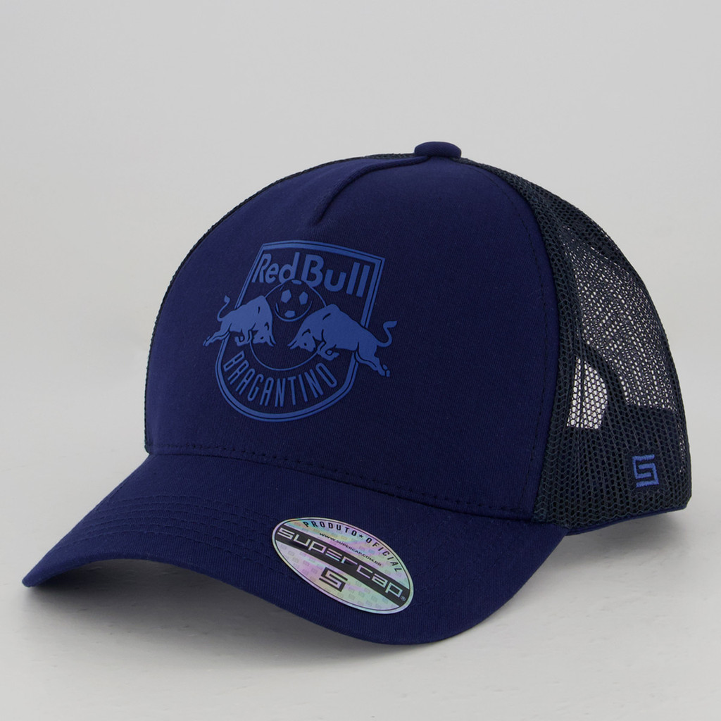 Boné Red Bull Bragantino Trucker Marinho