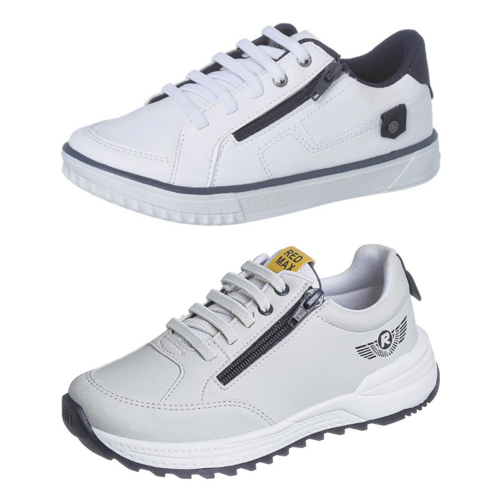 Kit 2 em 1: Sapatênis e Tênis Infantil Masculino - Estilo e Conforto Para Todas as Ocasiões