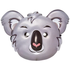 Máscara Infantil Coala Para Festas Temáticas e Fantasias
