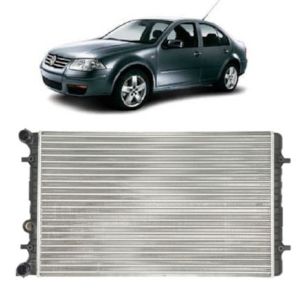 Radiador Golf 1.6/1.8/2.0 1999/2013 A3 1.6/1.8