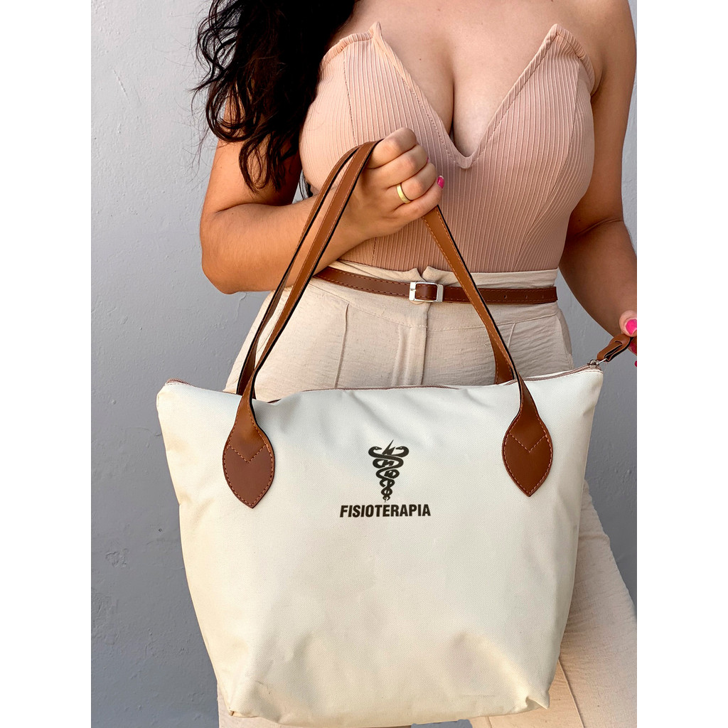 Bolsa Clean  - FISIOTERAPIA - Stilo Club Academia Trabalho Escolar Faculdade Viagem Masculino Feminino