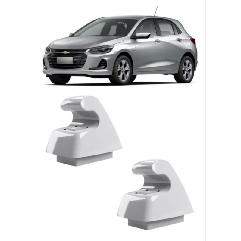 Par Suporte Quebra Sol Onix Cobalt Prisma Agile Cruze Montana Sonic Tracker em Oferta na Shopee