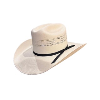 Chapéu Western Mundial Palha Bangora Marfim Ref.600 em Oferta na Shopee