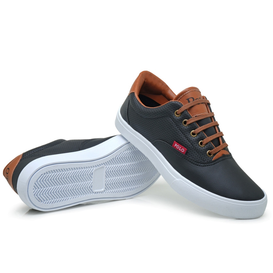 Tenis Masculino Casual Polo Tênis casual masculino Confortavel Macio Leve Elegante Tendencia 2025