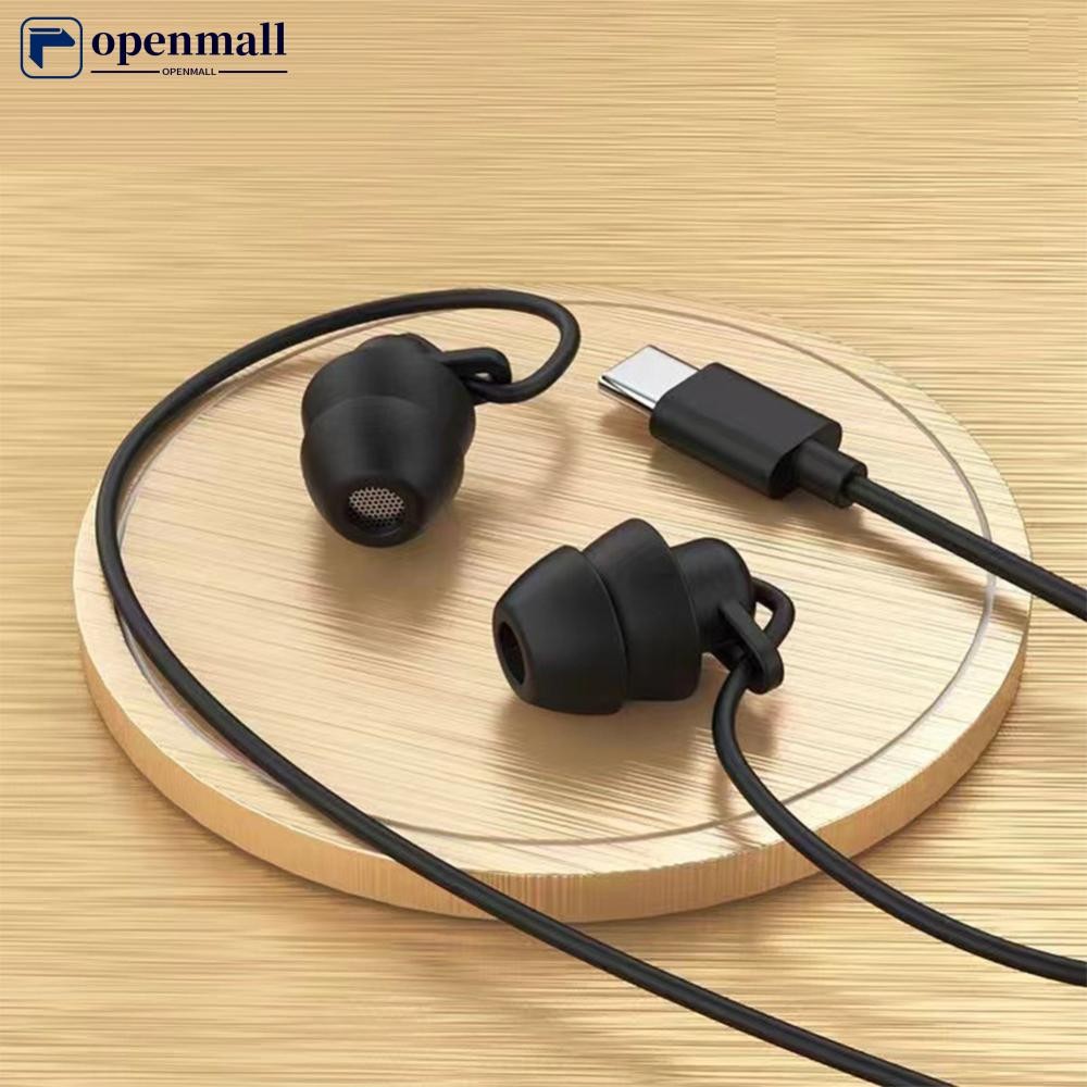 Fones De Ouvido Intra-Auriculares De Silicone Com Entrada De 3.5 Mm Fio Viva-Voz Para Dormir Cabo Controle Em Linha Micr
