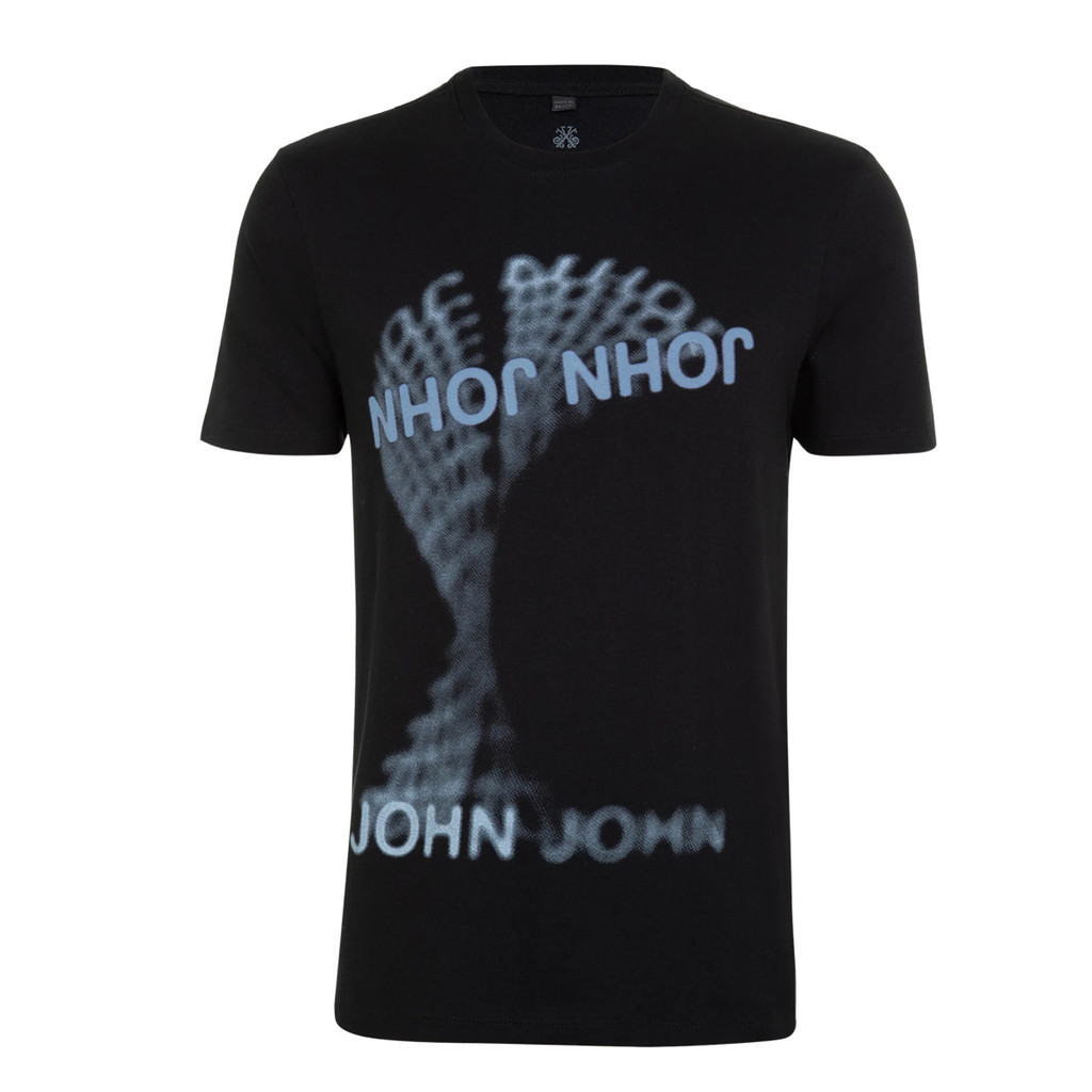 Camiseta John John Spiral Preto