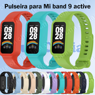 Lua cheia PULSEIRA DE SILICONE PARA XIAOMI MI BAND 9 ACTIVE / REDMI BAND 3 em Oferta na Shopee