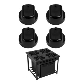 Kit Com 4 Botões Fogao Dako Industrial 100% Original em Oferta na Shopee
