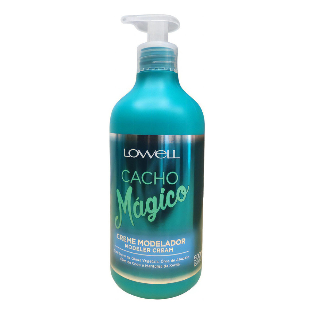 CREME MODELADOR ATIVADOR DE CACHOS 500g CACHO MÁGICO LOWELL