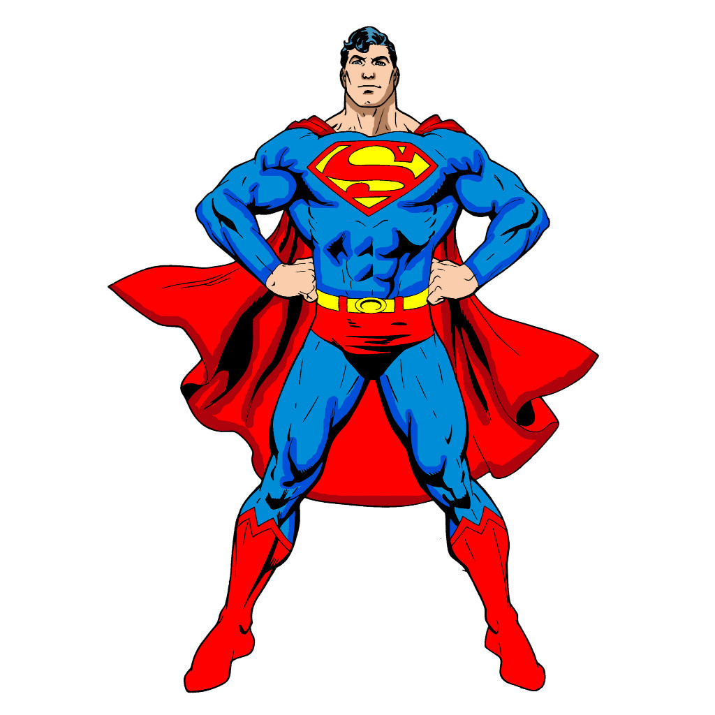 Display de Chão Mdf Decoração - Tema - Super Homem / Super Man (1 Peça - Vários tamanhos)