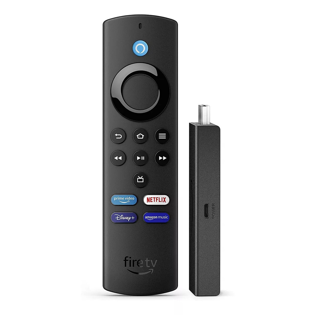 Fire TV Stick Lite Hd 8gb 2° Geração Alexa Comando P/ Voz (Cor: Preto) - Contém 1 Unidade