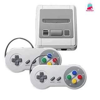 Super Nintendo Mini SNES – 2 controles 8 bits 620 jogos originais incluídos em Oferta na Shopee