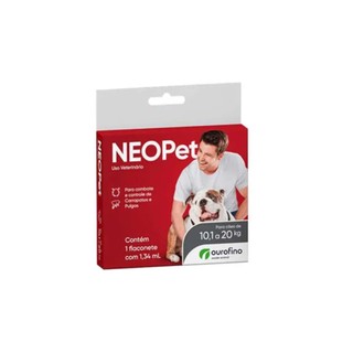 Antipulgas e Carrapatos Neopet 1,34ml Para Cães 10 a 20kg em Oferta na Shopee