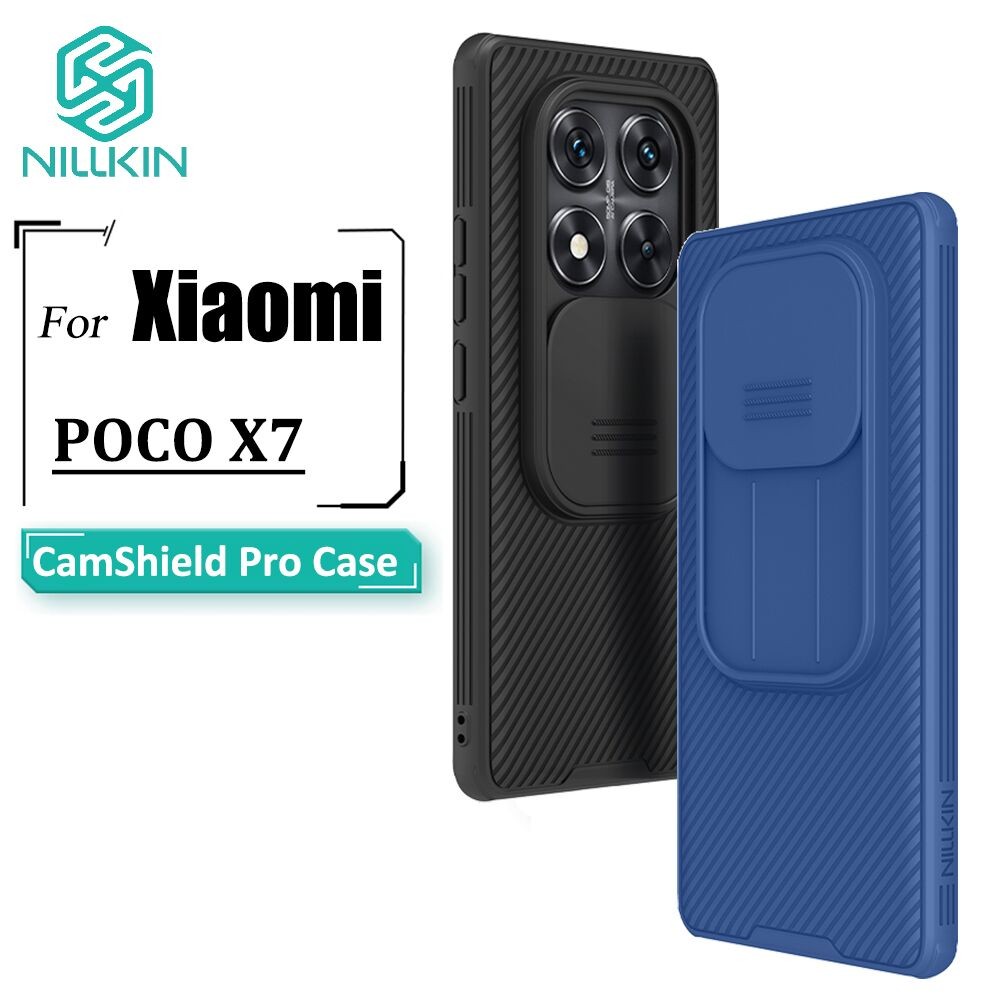 Nillkin CamShield Pro Caso De Telefone Para Poco X7 5G 6.67 ′ Câmera Slider Proteção Duro PC À Prova De Choque Capa Tras em Oferta na Shopee