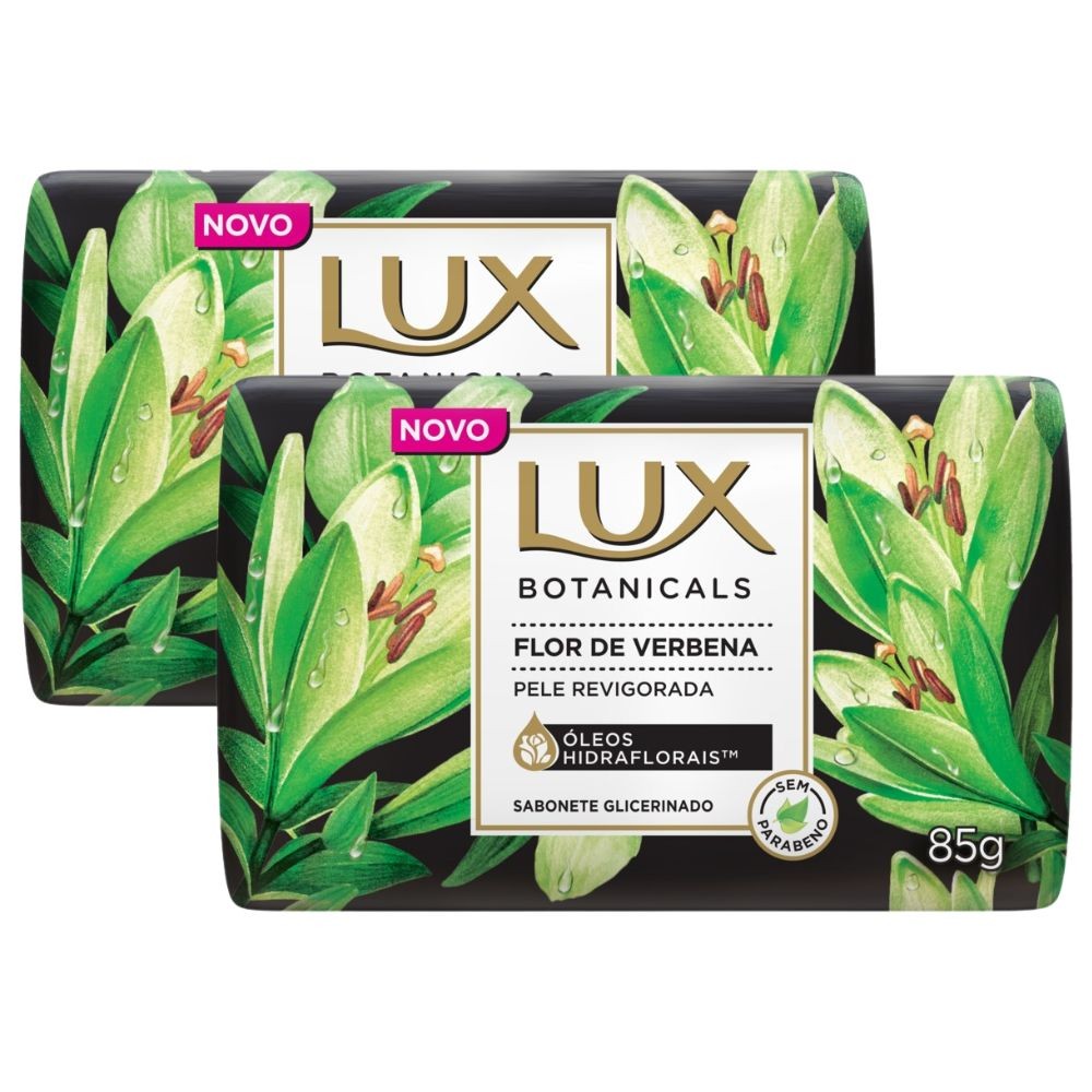 Kit 2 Sabonete em Barra Lux Botanicals Flor de Verbena 85g - Beauty